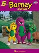 Barney Songs-Five Finger Piano piano sheet music cover